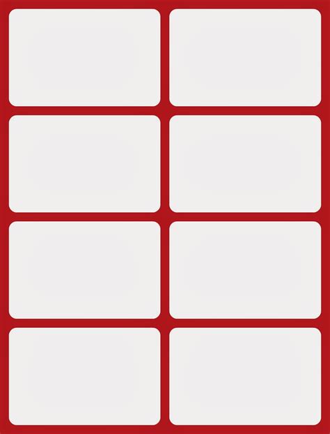 flash cards template free